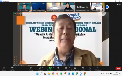 Webinar Nasional yang bertema  